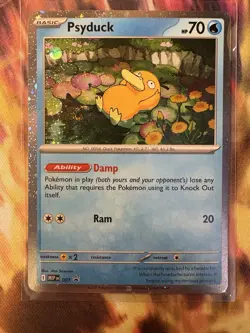 Psyduck MEP 007 - Pokemon Mega Evolution Black Star Cosmos Promo - NM - Image 1