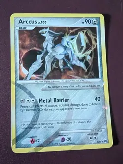 2009 Pokemon Arceus AR9 Holo Rare - Image 1
