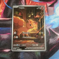 2025 Pokemon Mega Evolution Vulpix Illustration Rare #138/132 - Image 1