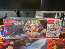 Pokemon Prismatic Evolutions Surprise Box And Booster Bundle Sealed *exclusive* - Image 1