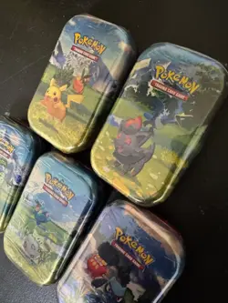 Pokemon TCG: Mega Evolution: Ascended Heroes Mini Tin x5 Factory Sealed - Image 5