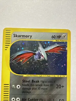 Pokemon Skarmory Expedition Holo Rare Card 27/165 - Image 2