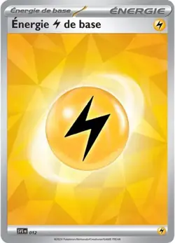 Lot de 30 Cartes Energie Electrique Pokemon ECARLATE ET VIOLET SVE FR 012 - Image 1