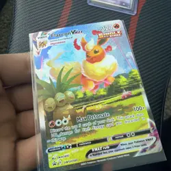 Pokemon TCG Flareon VMAX SWSH180 Near Mint Condition - Image 3