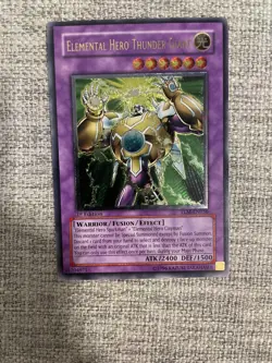 Elemental Hero Thunder Giant - TLM-EN036 - 1st Edition - Ultimate Rare - LP/MP - Image 3