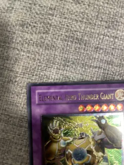 Elemental Hero Thunder Giant - TLM-EN036 - 1st Edition - Ultimate Rare - LP/MP - Image 5