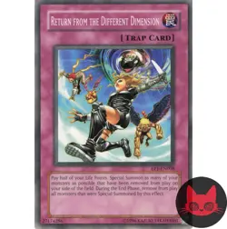 Yugioh Return from the Different Dimension EP1-EN008 Common NM - Image 1