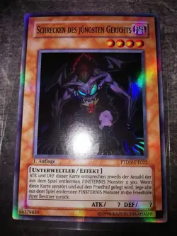 Yu-Gi-Oh! Schrecken des jungsten Gerichts, PTDN-DE022, Super Rare, 1. Auflage NM - Image 1