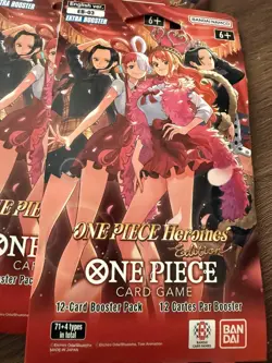 ONE PIECE Heroines Edition EB-03 Lot x10 Sealed Booster Pack English SHIPS TODAY - Image 4