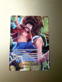 Monkey.D.Luffy OP15-119 SEC English Adventure On Kami’s Island One Piece TCG - Image 2