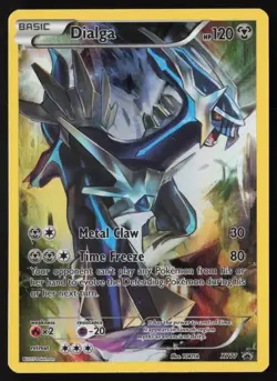 Dialga - XY77 - Black Star Promo - Pokemon Card - LP - Image 1