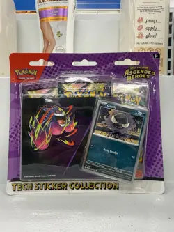 Pokemon Mega Evolution–Ascended Heroes Booster Promo Sticker Sheet 3-Pack - Image 1