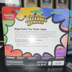 Pokemon Mega Evolution—Ascended Heroes Tech Sticker Collection 3 Pack Foil Promo - Image 4