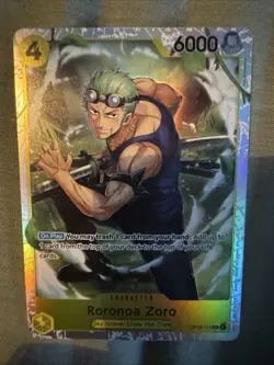 Roronoa Zoro SR OP15-113 ENGLISH ONE PIECE Card Adventure on KAMI’s Island OP15 - Image 1