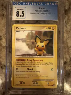 Pokemon Pichu TCG Card 93/123 Mysterious Treasures Common Non-Holo - Image 1