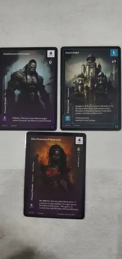 Wonders Of The First LOT 35 Cards!!! Stunning art! NEW TCG!! (Plus More Extras) - Image 5