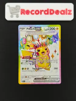 Pokemon Card | Pikachu ex 219/191 | 2024 SV08: Surging Sparks - Image 1