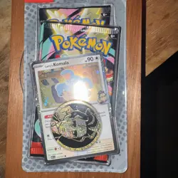 Pokemon TCG Ascended Hero’s 2-Pack Blister Card Larry’s Komala Promo NEW/Sealed - Image 1