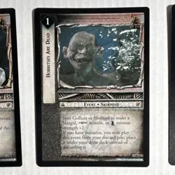 Decipher Lord of the Rings TCG Gollum Smeagol Shelob 12 Rare Card Lot 7R 8R 10R - Image 3