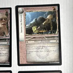 Decipher Lord of the Rings TCG Gollum Smeagol Shelob 12 Rare Card Lot 7R 8R 10R - Image 5