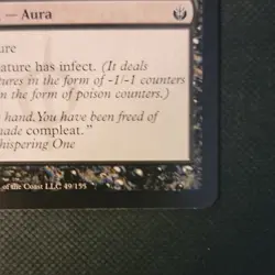 Magic: The Gathering Phyresis 49/155 2011 Wizards Enchantment Aura Black Card - Image 4