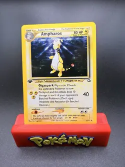 Ampharos - 1/111 - Holo Rare 1st Edition - Neo Genesis - Pokemon Card - MP - Image 1
