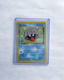 SHELLDER 54/62 Fossil Unlimited WOTC Pokemon Card 1999 Near Mint - Mint Vtg ✨ - Image 1