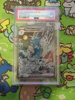 Kingdra ex 131 Sv: Scarlet & Violet Promo Cards Holo PSA 9 - Image 1