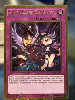 Yu-Gi-Oh TCG Magician's Defense MVP1-EN028 1st Edition Ultra Rare Card - Image 1
