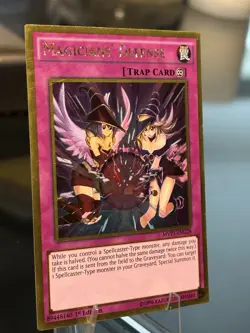 Yu-Gi-Oh TCG Magician's Defense MVP1-EN028 1st Edition Ultra Rare Card - Image 3