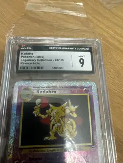 CGC 9 MINT Kadabra 2002 Legendary (Collection) 49/110 Reverse Holo Pokemon Card - Image 5