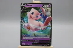 Mew V 069/189 Pokemon Darkness Ablaze Sword & Shield Trading Card - Image 1
