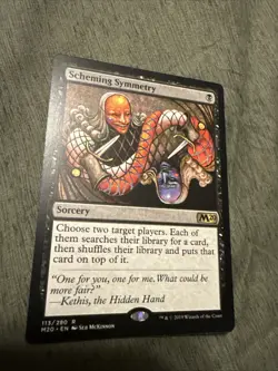Scheming Symmetry MTG Core Set 2020 Rare x1 - Magic Card - Image 1
