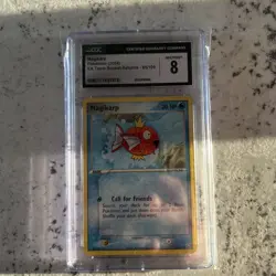Magikarp 65/109 2004 Ex Team Rocket Returns CGC Nm/mint 8 - Image 1