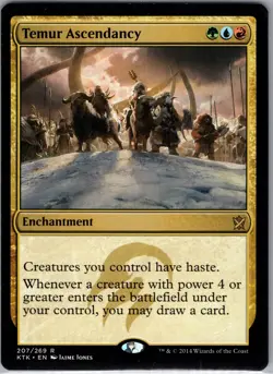 Khans of Tarkir #207 Temur Ascendancy - Image 1