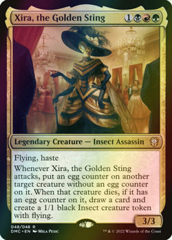MTG Xira, the Golden Sting Foil ** Dominaria United Commander ** English (NM) - Image 1