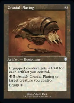 Cranial Plating - NM MTG - Commander : Brother's War - Image 1