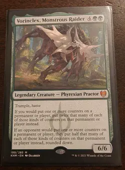 MTG Vorinclex, Monstrous Raider Kaldheim 199/285 Regular Mythic - Image 1
