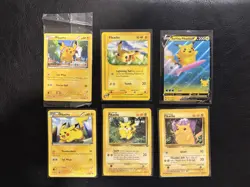 Pikachu Pokemon Card Lot, Promo, Sealed - Image 1