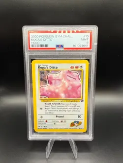 PSA 9 Koga's Ditto Rare NM-MT #10 Gym Challenge 2000 Pokemon 129114291 - Image 1