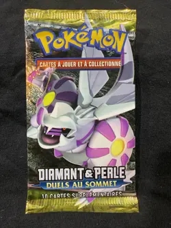 FRENCH Pokemon TCG Diamond & Pearl Great Encounters Sealed Booster Pack - Image 1