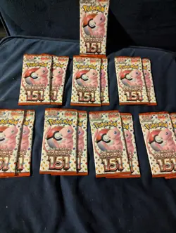 15 Japanese 151 Pokemon Card Packs Sealed - Image 1