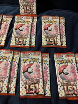 15 Japanese 151 Pokemon Card Packs Sealed - Image 3