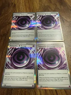 Pokemon TCG: x4 Telepathic Psychic Energy 088/088 Perfect Order- Holo - Image 1