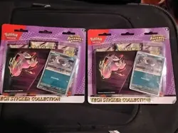 2- Pokemon TCG:MEGA EVOLUTION—ASCENDED HEROES Tech Sticker Collection Gastly ×2 - Image 1