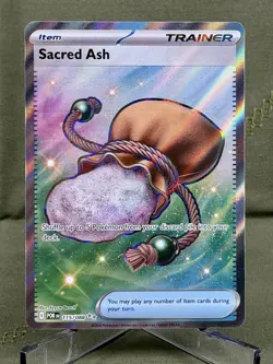 2026 Pokemon Perfect Order Sacred Ash 115/88 Full Art Hyper Double Rare ME03 NM - Image 1