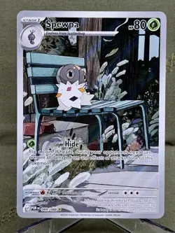 2026 Pokemon Perfect Order Spewpa 89/88 Illustration Rare EN NM English - Image 1