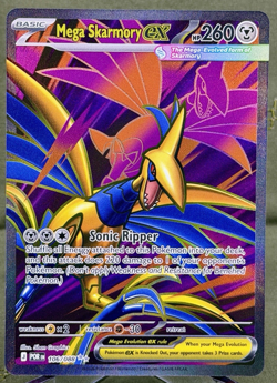 2026 Pokemon Perfect Order Mega Skarmory ex Ultra Rare 106/088 EN English - Image 1