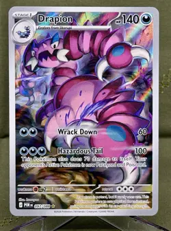 2026 Pokemon Drapion 097/088 Me03 Perfect Order Illustration Rare EN English - Image 1