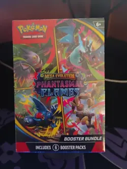 Pokemon Mega Evolution Phantasmal Flames Booster Bundle Sealed - Image 1